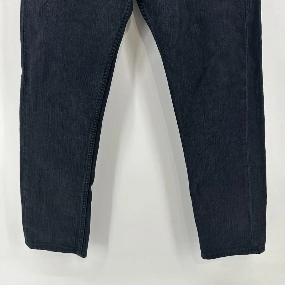 Levi's 511 Skinny Jeans Mens 33x30 Black Stretch Denim Mid Rise 5 Pockets Street